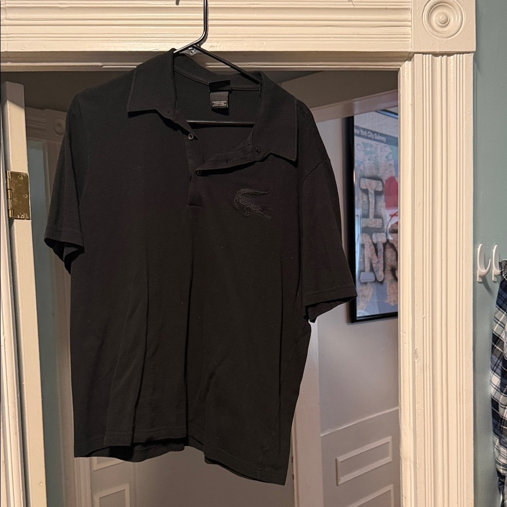 Lacoste Men's Polo Shirt in Black